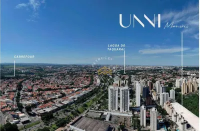 Apartamento com 2 dormitórios à venda, 44 m² por r$ 357.000,00 - mansões santo antônio - campinas/sp