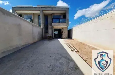 Casa para venda em betim, tiradentes, 3 dormitórios, 1 suíte, 3 banheiros, 4 vagas