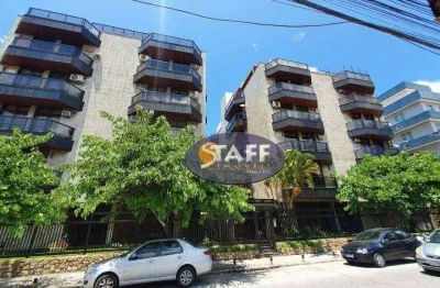 Apartamento à venda, 128 m² por r$ 595.000,00 - passagem - cabo frio/rj