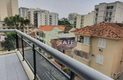 Apartamento com 3 dormitórios à venda, 120 m² por r$ 594.000,00 - tijuca - rio de janeiro/rj