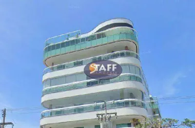 Apartamento com 3 dormitórios à venda, 153 m² por r$ 1.380.000,00 - centro - cabo frio/rj