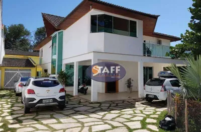 Casa com 3 dormitórios à venda, 200 m² por r$ 2.690.000 - palmeiras - cabo frio/rj