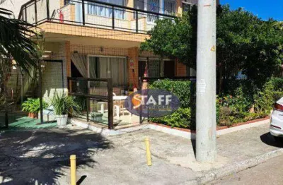 Apartamento com 1 dormitório à venda, 50 m² por r$ 350.000,00 - portinho - cabo frio/rj