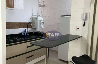 Apartamento com 1 dormitório à venda, 36 m² por r$ 350.000,00 - vila nova - cabo frio/rj