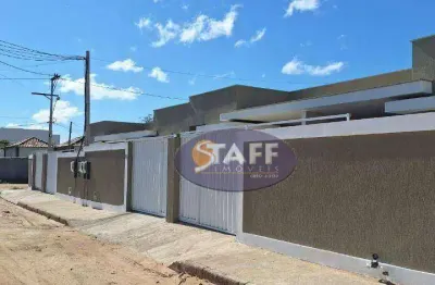 Casa com 2 dormitórios à venda, 65 m² por r$ 320.000,00 - guriri - cabo frio/rj