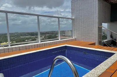 APTO Patamares   Cobertura Greenville Atmos - 3 suítes com varanda, - 177m² - 3 Vagas soltas -