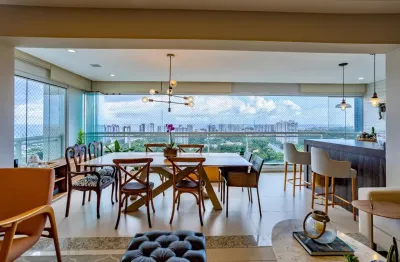 APTO PATAMARES ETCO Greenville de quatro quartos, revertido para três suítes + gabinete + dependência, vista mar e com 172,66m² de área privativa.