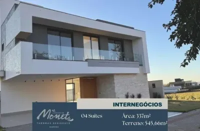 Casa em condomínio fechado com 4 quartos à venda na Estrada Romeirinha, 2413, Jardins de Monet Residence, Maringá