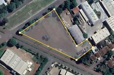 Terreno à venda no distrito industrial 2  maringá/pr | esquina com av. joão batista sanches  6.839 m²