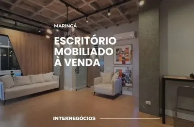 Escritório mobiliado à venda no edifício new tower plaza - oportunidade !