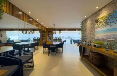 Apartamento com varanda gourmet, reformado, lazer, prédio novo, praia das pitangueiras, guaruja | h