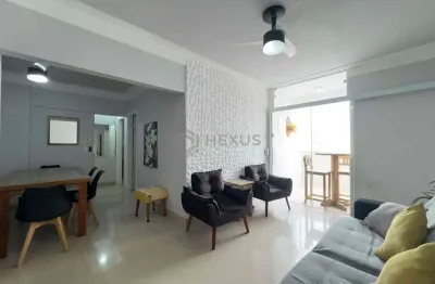 Apartamento com varanda e vista mar a uma quadra da praia das pitangueiras de 2 quartos (1 suíte) c
