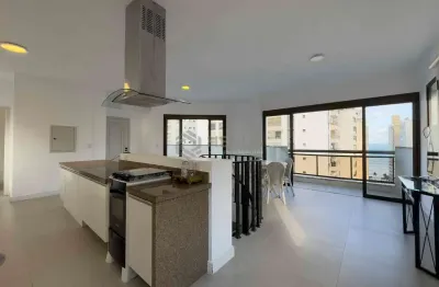 Cobertura duplex com piscina, churrasqueira e vista mar na praia das pitangueiras - 4 quartos (2 su