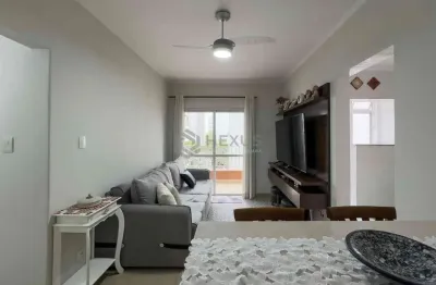 Apartamento com varanda e vista mar a duas quadras da praia das pitangueiras - 1 quarto, 1 vaga, gu