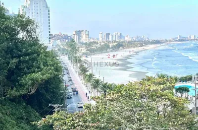 Apartamento com varanda e vista mar na quadra mar da praia das pitangueiras, guarujá-sp - 3 quartos