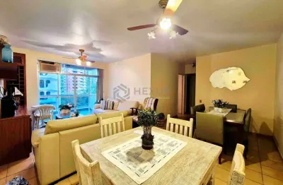 Apartamento com varanda, vista livre e lazer na praia das pitangueiras, guaruja | hexus