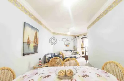 Apartamento beira mar com varanda e lazer na praia das asturias, guaruja | hexus