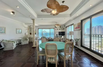 Apartamento frente mar com varanda, vista mar e lazer na praia das asturias, guaruja | hexus