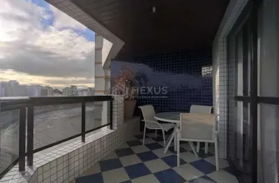 Apartamento frente mar com varanda, vista mar, lazer na praia das asturias, guaruja | hexus