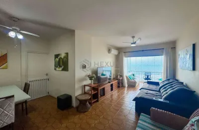 Apartamento frente mar com lazer, varanda e vista mar na praia das pitangueiras, guaruja