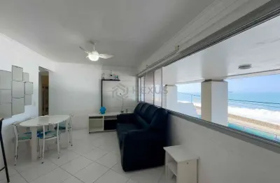 Apartamento frente mar com vista mar na praia das pitangueiras, guaruja