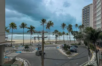 Apartamento frente mar com vista mar na praia das pitangueiras, guaruja