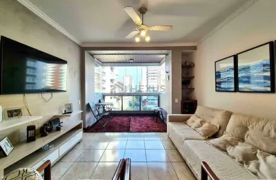 Apartamento com varanda e lazer completo na praia das pitangueiras, guaruja | hexus