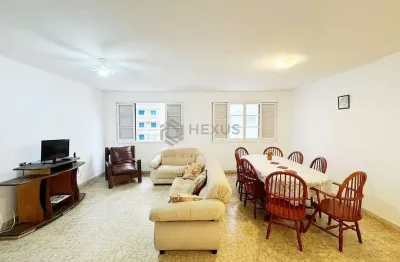 Apartamento mobiliado com vista livre a duas quadras da praia das asturias, guaruja