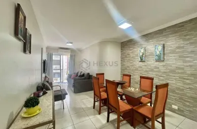 Apartamento com varanda, reformado, lazer, uma quadra da praia das pitangueiras, guaruja | hexus