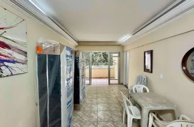 Apartamento na quadra do mar da praia das pitangueiras, 2 quartos ( 1 suíte ), 1 vaga, hexus.