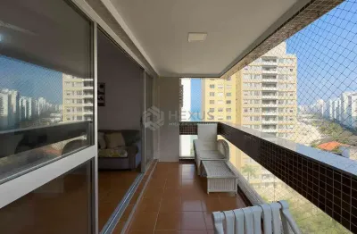 Apartamento beira mar com varanda, lazer e vista mar na praia das pitangueiras, guaruja