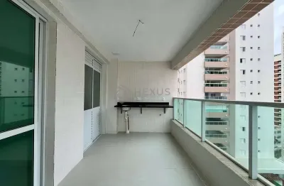 Apartamento com varanda gourmet e lazer completo a uma quadra da praia das asturias, guaruja