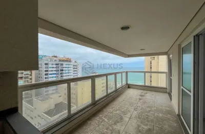 Apartamento com varanda gourmet, vista mar e lazer na quadra mar da Praia das Pitangueiras, Guaruja