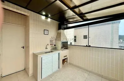 Apartamento com varanda gourmet e lazer na praia das asturias, guaruja