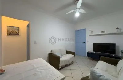 Apartamento mobiliado para locação a uma quadra da praia das asturias, guaruja