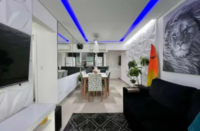 Apartamento reformado com varanda gourmet e lazer completo a uma quadra da praia das pitangueiras,