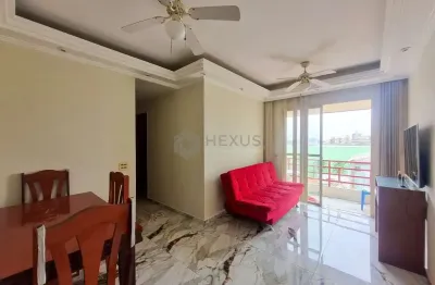 Apartamento reformado com varanda e lazer na praia da enseada, guaruja