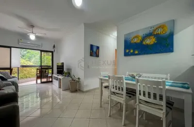 Apartamento beira mar com varanda e lazer na praia da enseada, guaruja