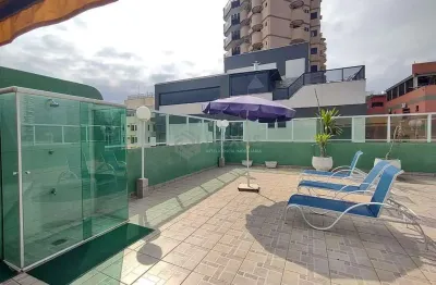 Cobertura penthouse com varanda e área gourmet na praia da enseada, guaruja