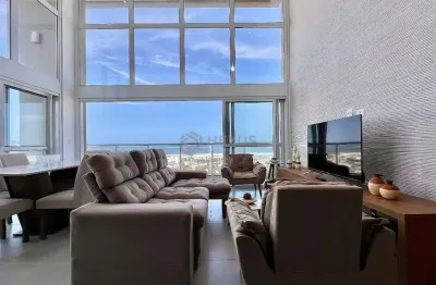 Cobertura triplex com varanda e espaço gourmet na praia da enseada, guaruja