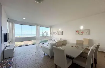 Apartamento frente mar com varanda e vista mar na praia das pitangueiras, guaruja
