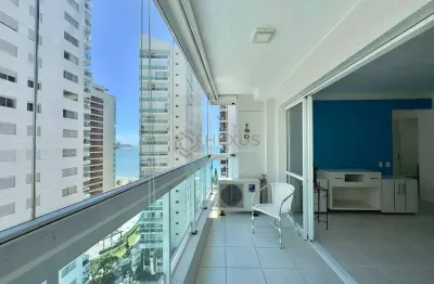 Apartamento com varanda e lazer na beira mar da praia das asturias, guaruja