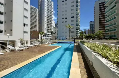 Apartamento com varanda, lazer e vista mar na beira mar da praia das asturias, guaruja