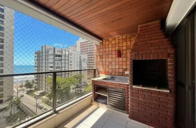 Apartamento com varanda gourmet, vista mar e lazer a uma quadra da praia das asturias, guaruja