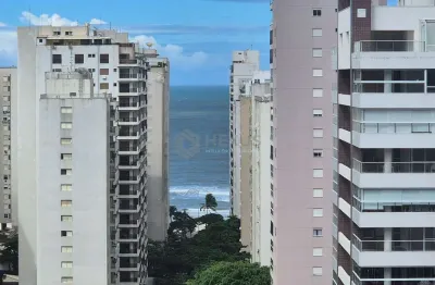 Apartamento com sacadas e lazer à venda, pitangueiras, guarujá, sp