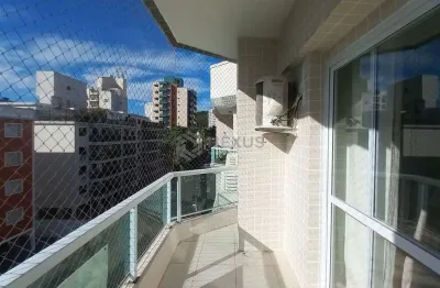 Apartamento com varanda e vista livre a venda na praia das asturias, guaruja