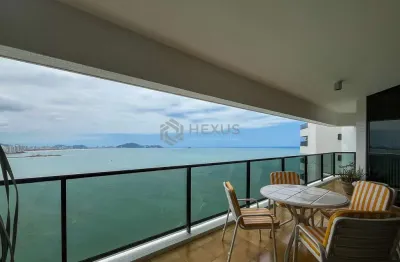 Apartamento frente mar com varanda vista mar e lazer na praia das asturias, guaruja