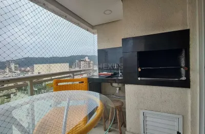 Apartamento com varanda gourmet e lazer na praia da enseada, guaruja