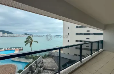 Apartamento frente mar com varanda e lazer na praia das astúrias, guarujá