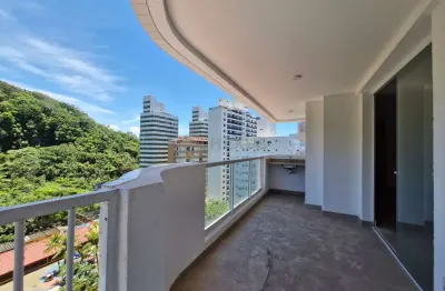 Apartamento com varanda gourmet e lazer em prédio novo a uma quadra da Praia das Astúrias, Guaruja